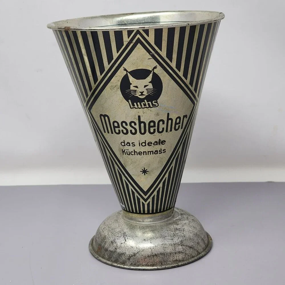 Vintage‎ MCM Luchs Messbecher German Measuring Cup/Cone Barware
